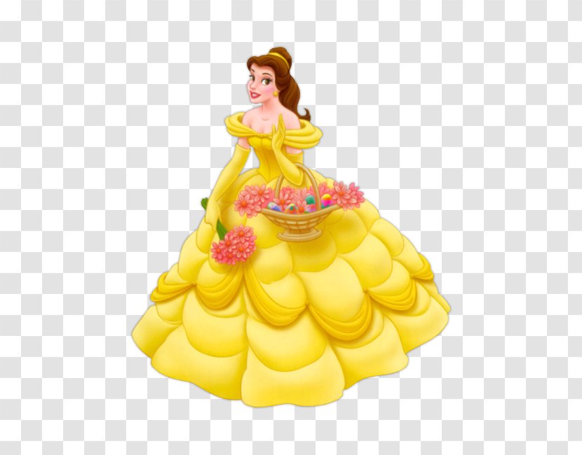 Belle Rapunzel Beast Fa Mulan Princess Aurora - Yellow - Disney Transparent PNG