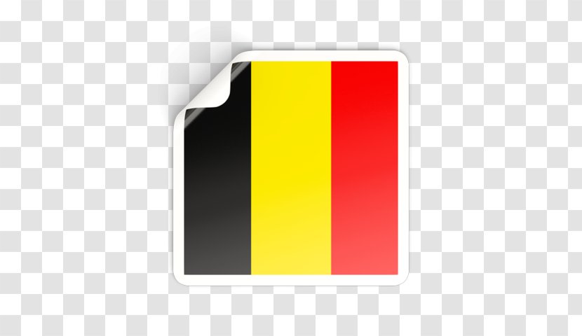 Rectangle Font - Flag Belgium Transparent PNG