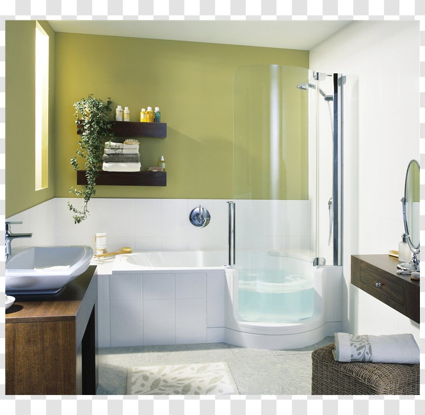 Hot Tub Small Bathrooms Bathtub Shower Transparent PNG