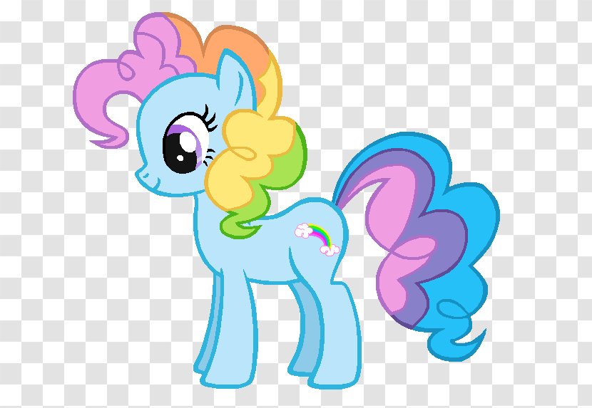 Pinkie Pie Applejack Pony Rainbow Dash Rarity - Cartoon - Triple Foods Transparent PNG