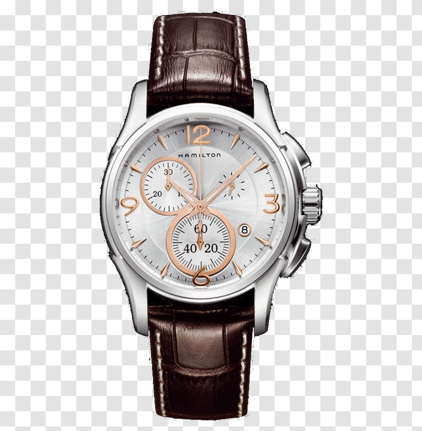Hamilton Watch Company Chronograph Strap Quartz Clock Transparent PNG