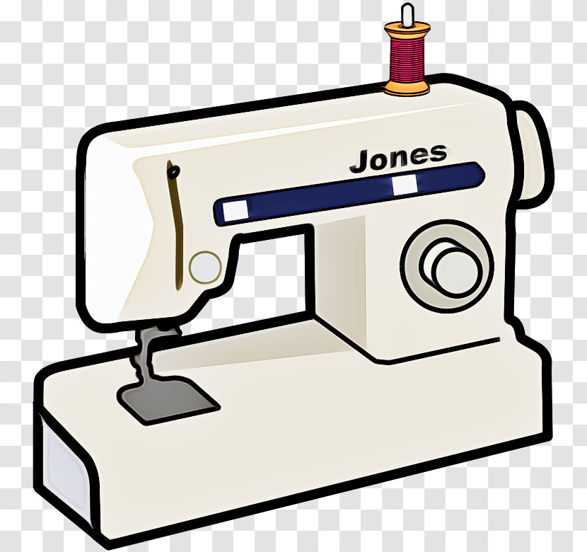 Sewing Machine Sewing Sewing Needle Cartoon Pin Transparent PNG