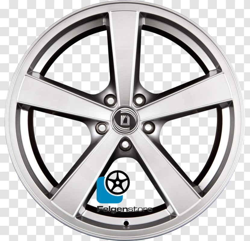 Alloy Wheel Rim Bicycle Wheels Spoke - Silver Transparent PNG