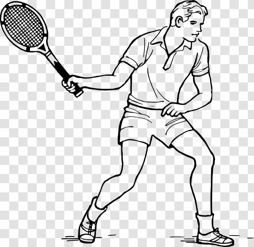 Tennis Balls Racket Drawing Rakieta Tenisowa - Watercolor Transparent PNG