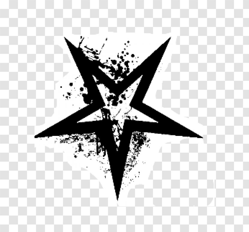 Black And White Vector Graphics Image Clip Art Illustration - Printing - Shooting Star Transparent PNG