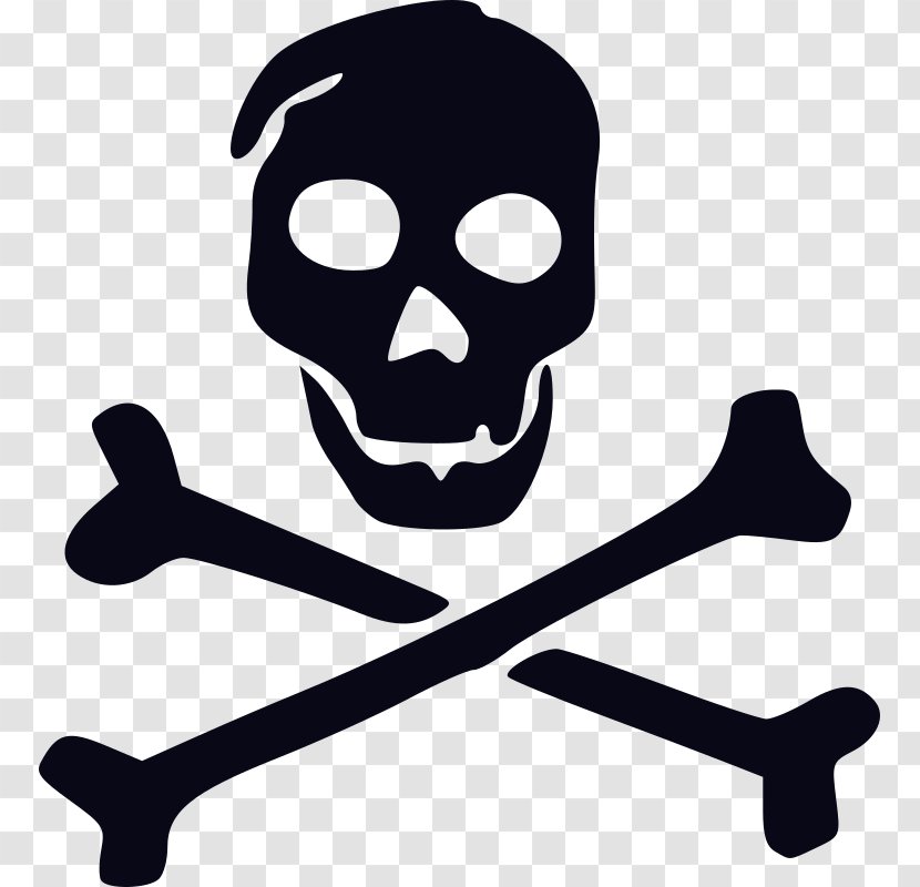 Skull And Bones Crossbones Clip Art - Human Behavior Transparent PNG