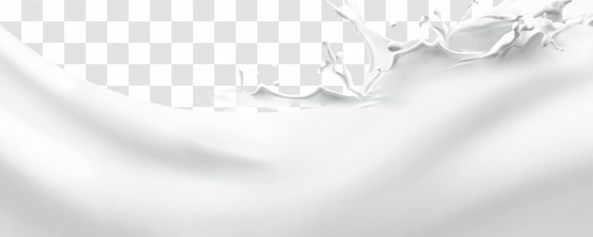 Black And White Pattern - Creative Milk Drops Transparent PNG