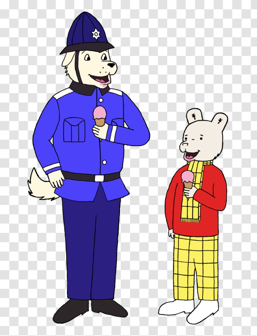 Rupert Bear Character And Growler Ice Cream - Television Show Transparent PNG