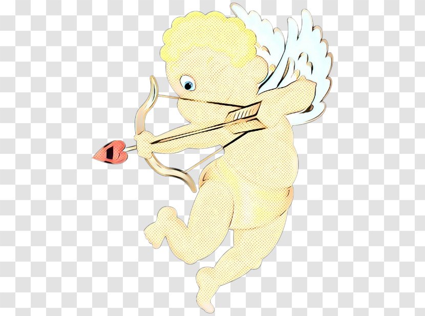 Cartoon Fictional Character Cupid Clip Art Transparent PNG