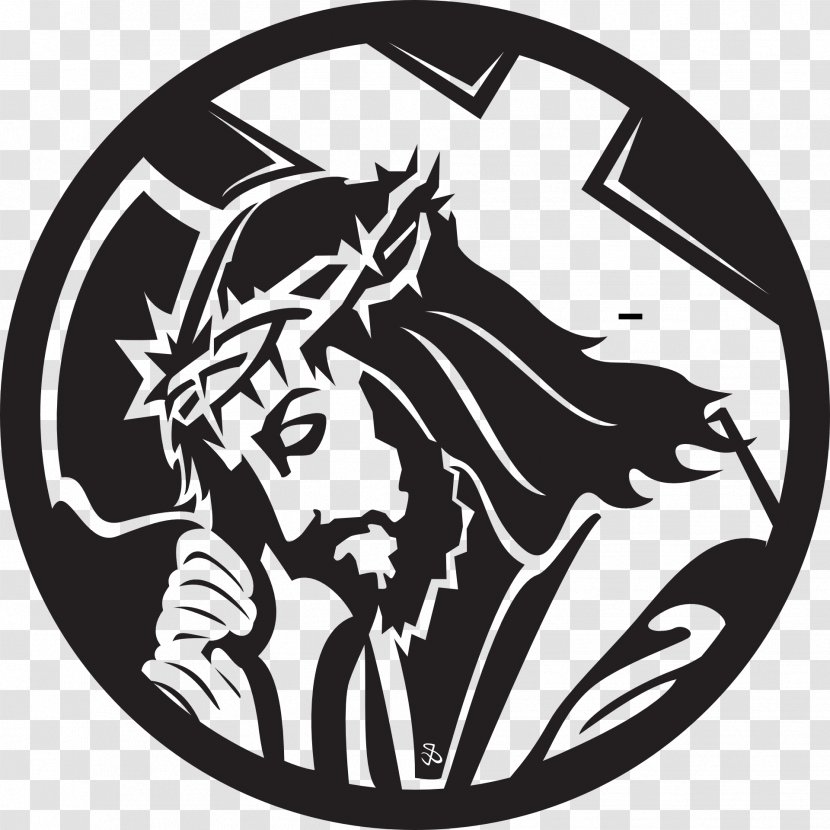 Christian Cross Drawing Crucifixion Of Jesus Clip Art - Monochrome Photography - Christ Transparent PNG