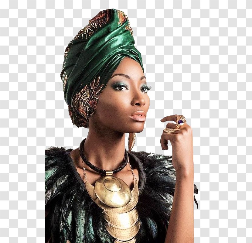 Africa Kitenge Turban Fashion Headscarf - Headgear Transparent PNG