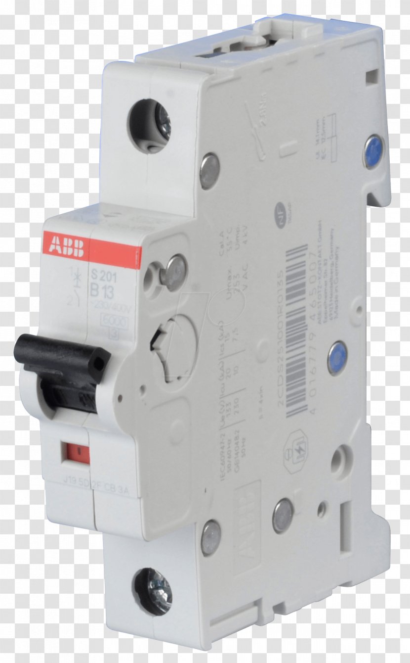 Circuit Breaker ABB Group Electrical Switches Stotz-Kontakt Residual-current Device - Electric Current Transparent PNG