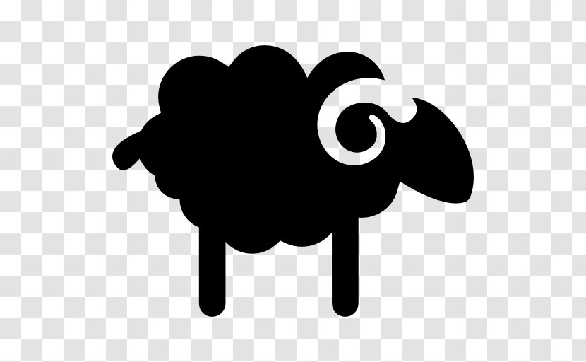 Black Sheep Goat Silhouette - Farming - The Year Of Transparent PNG