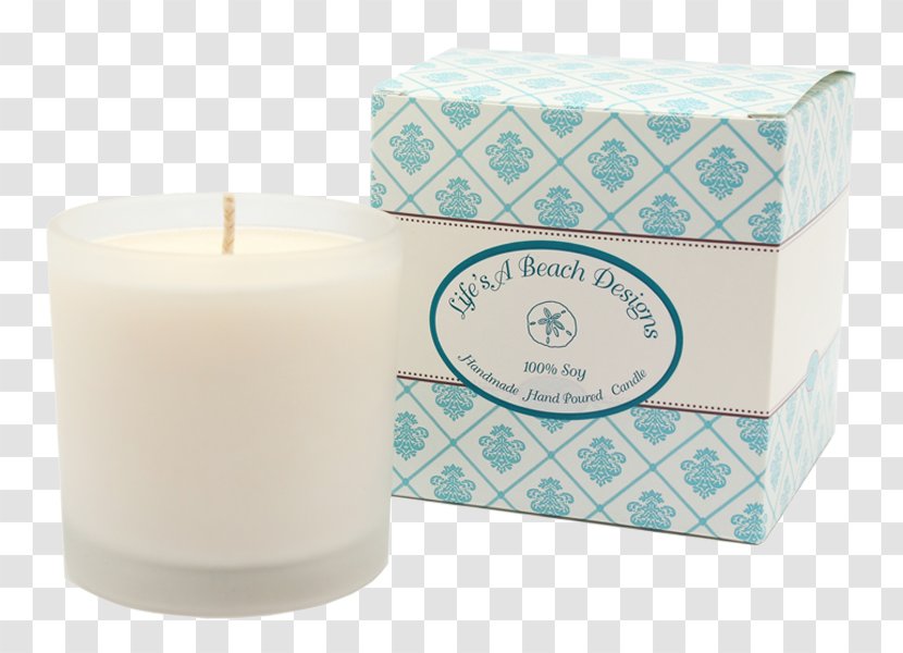 Wax Flameless Candles Lighting Turquoise - Candle Transparent PNG