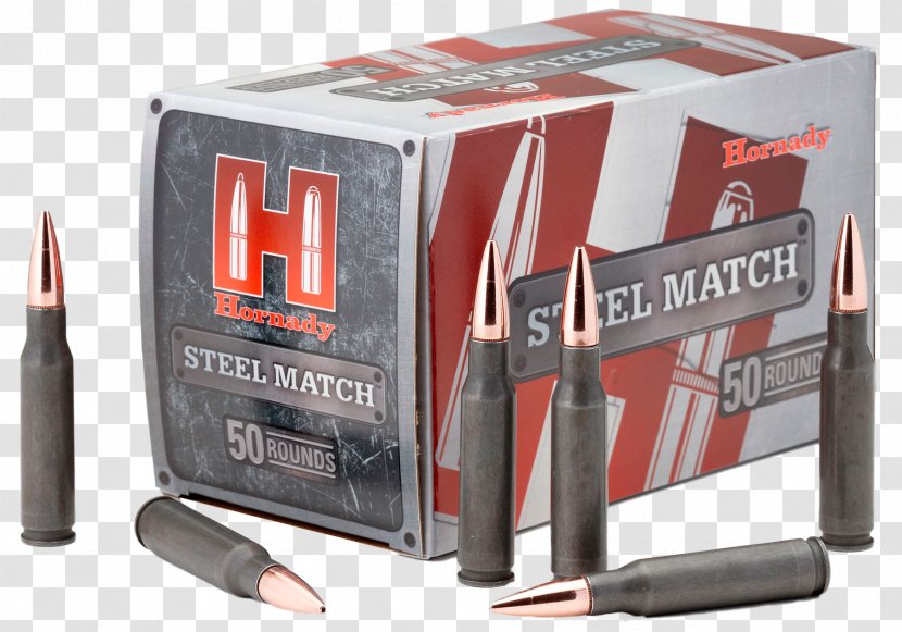 Hornady .308 Winchester Hollow-point Bullet .223 Remington Match Grade - Grain - Ammunition Transparent PNG