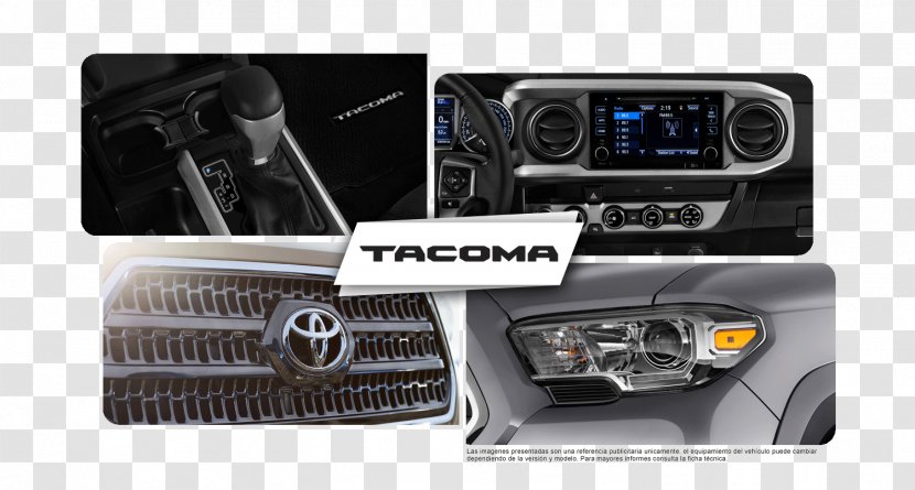 2018 Toyota Tacoma 2016 Pickup Truck Vehicle - Multimedia Transparent PNG