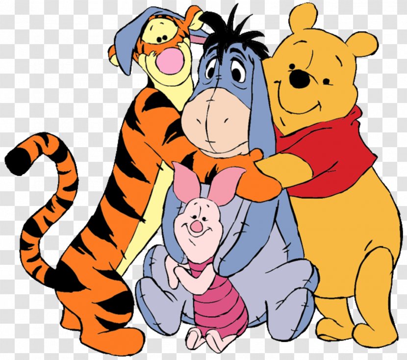 Winnie-the-Pooh Piglet Tigger Eeyore Disney's Pooh & Friends - Winnie The And Transparent PNG