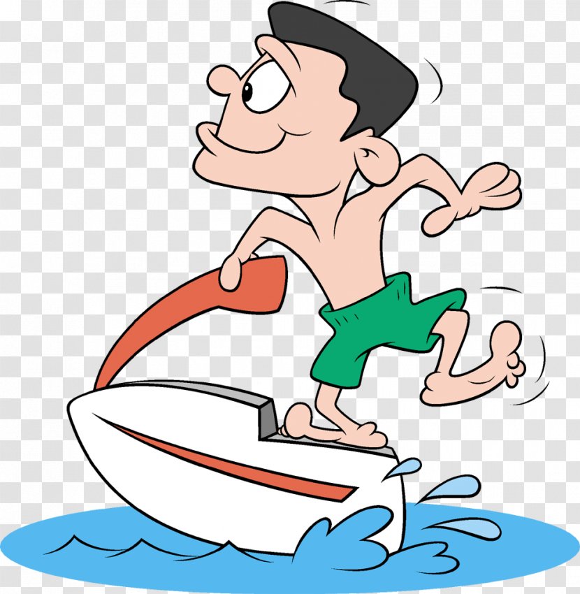 Personal Water Craft Skiing Clip Art - Fictional Character - Jetsky Transparent PNG