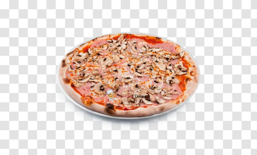 Pizza Calzone Ham Bacon Salami - American Food - Delivery Transparent PNG