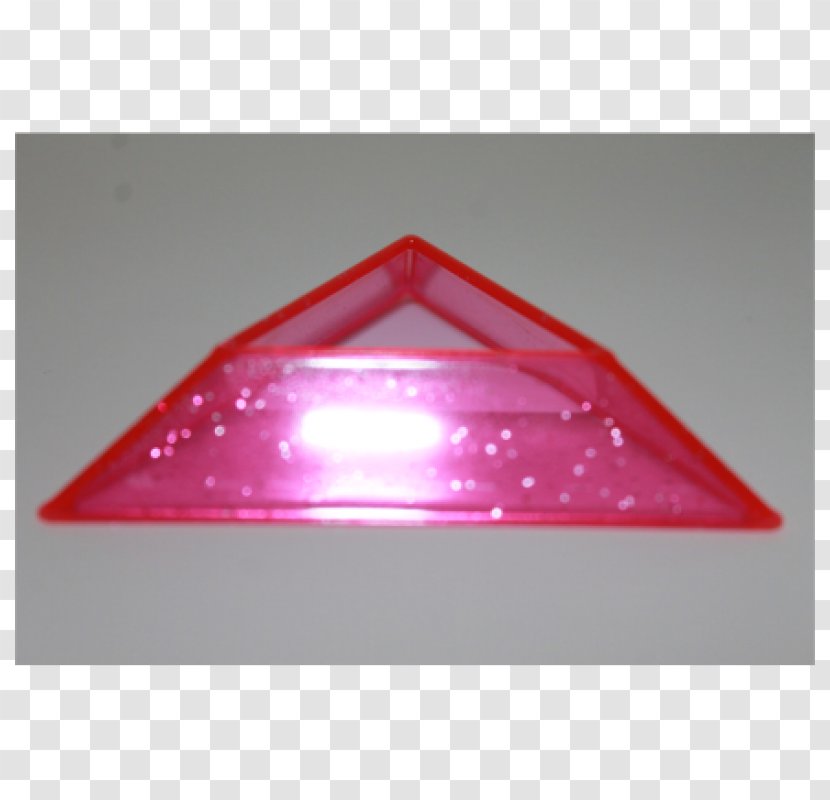 Light Rubik's Cube Triangle - Pink - Chalk Transparent PNG