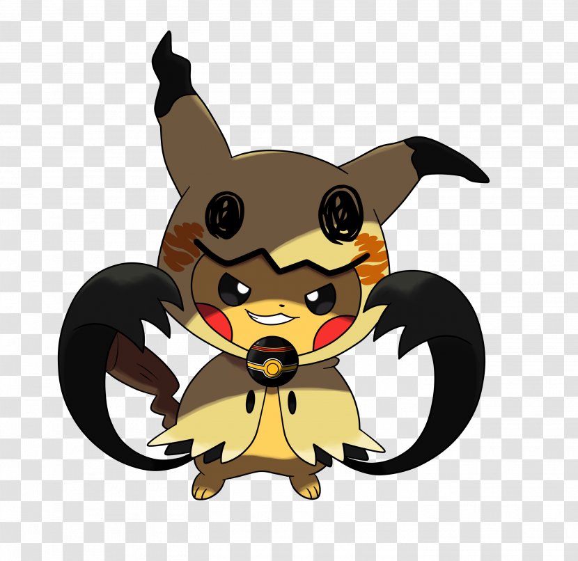 Pokémon Sun And Moon Pikachu X Y Pokemon Black & White Mimikyu Transparent PNG