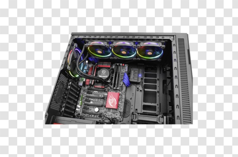 Computer System Cooling Parts Water Thermaltake Heat Sink RGB Color Model - Central Processing Unit Transparent PNG