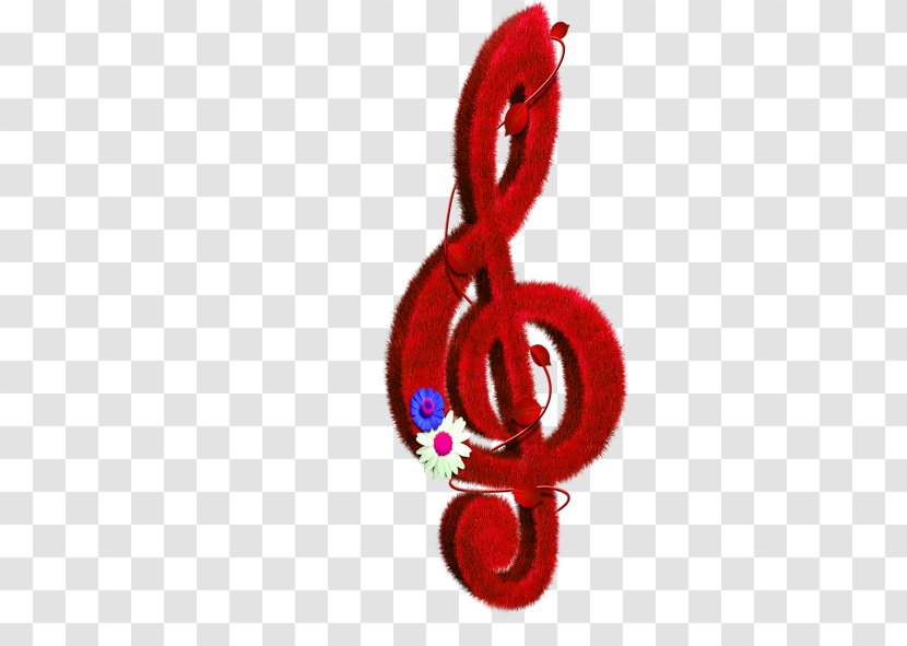 Musical Note - Silhouette - Red,musical Transparent PNG