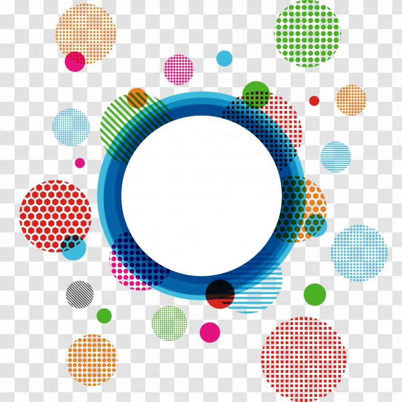 Circle Illustration - Template - Free Tech Abstract Circular Background Transparent PNG