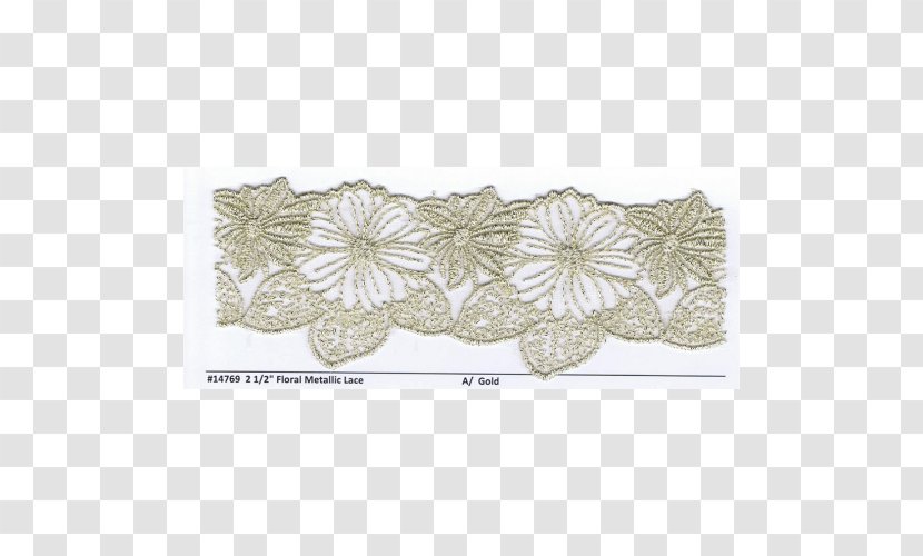 Lace Rectangle - Flowers And Transparent PNG