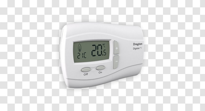 Thermostatic Radiator Valve Drayton Digistat +3RF Room Thermostat Programmable Honeywell VisionPRO - System Transparent PNG