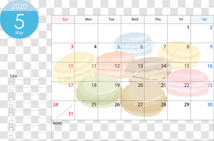 May 2020 Calendar May Calendar 2020 Calendar Transparent PNG