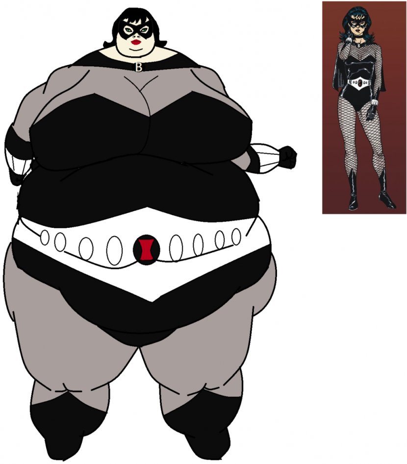 Black Widow She-Hulk DeviantArt Cartoon - Supervillain - Fat Transparent PNG
