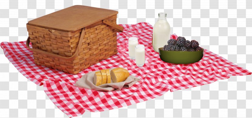 Picnic Baskets Food Wine - Stock Photography Transparent PNG