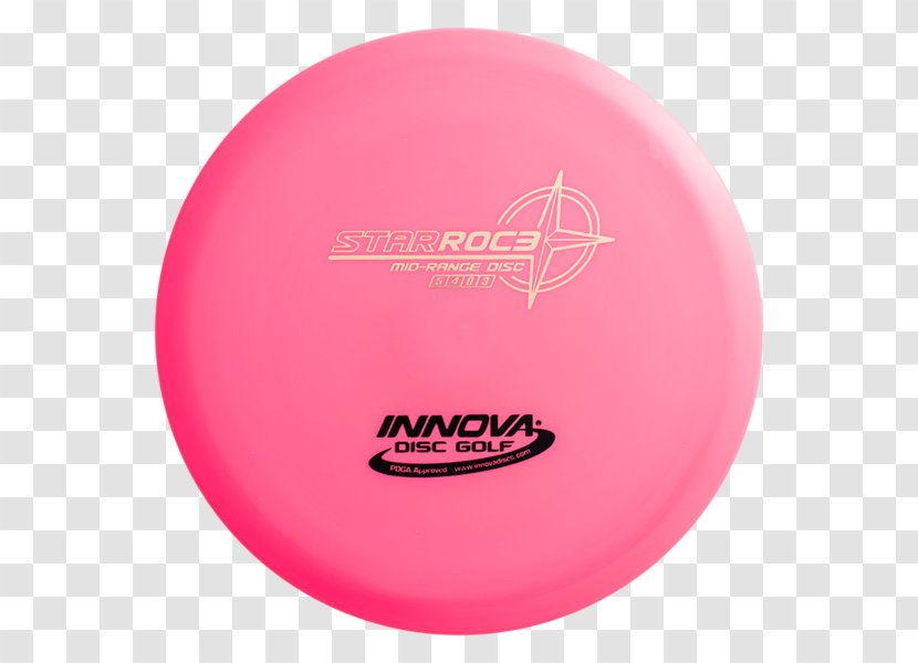 Ape Star Driver, Frisbeegolf Innova Colossus Distance Driver Golf Disc Product Design Yellow - Magenta Transparent PNG