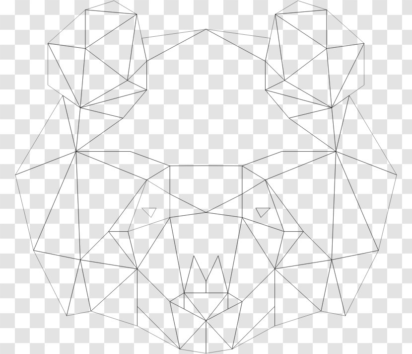 Line Art Drawing Low Poly Clip - Industrial Design Transparent PNG