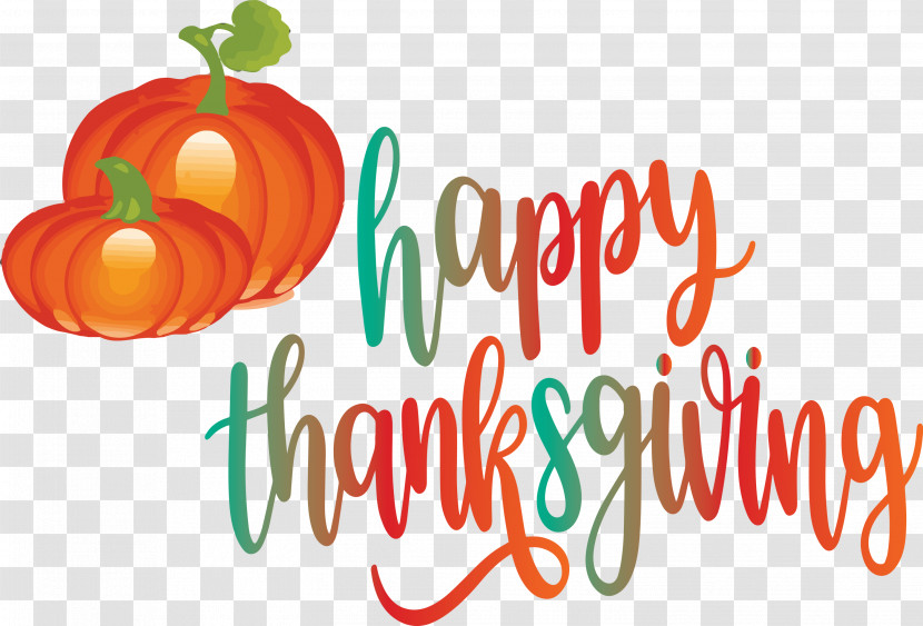 Happy Thanksgiving Autumn Fall Transparent PNG