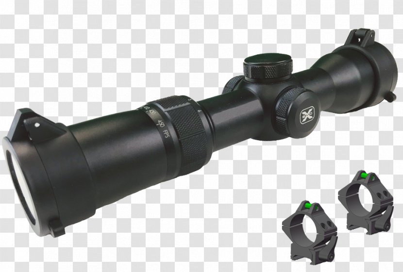 EVO-X Marksman Scope Crossbow Hunting Telescopic Sight Shooting - Scopes Transparent PNG