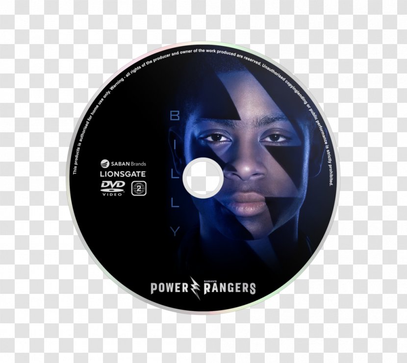 Power Rangers Billy Cranston Jason Lee Scott Trini Kwan Zack Taylor - Kimberly Hart - Blue Album Cover Transparent PNG