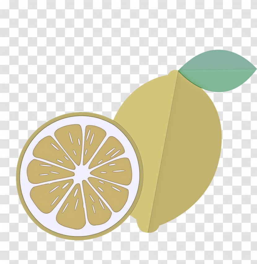 Citrus Lemon Lime Green Yellow - Leaf - Plant Grapefruit Transparent PNG