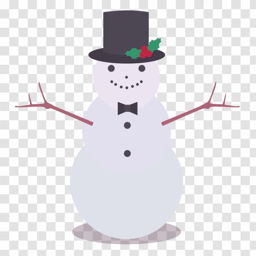 Snowman Cartoon Transparent PNG