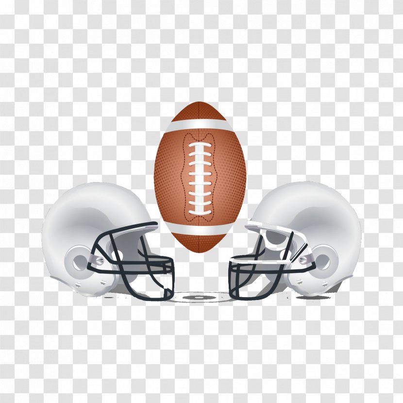 Football Helmet American NFL - Ball And Transparent PNG