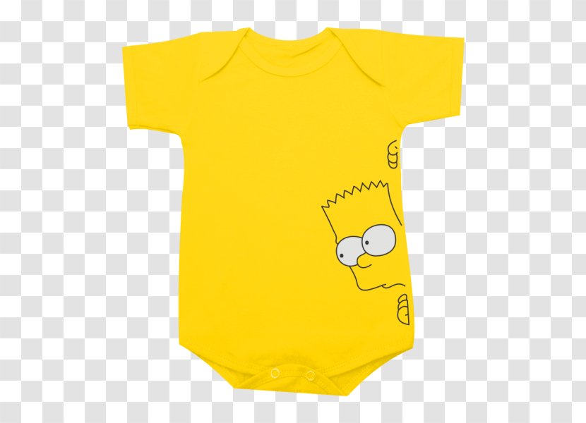 T-shirt Internet Sleeve Clothing - Size - Bart Simpson Baby Transparent PNG