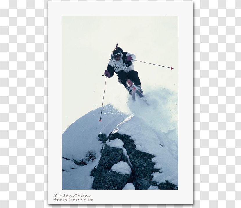 Grand Teton Ski Poles Skiing Snow Transparent PNG