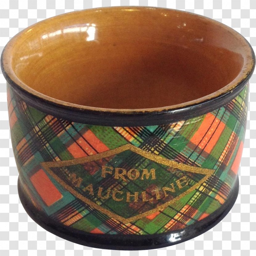 Ceramic Tartan Bowl - Material Transparent PNG