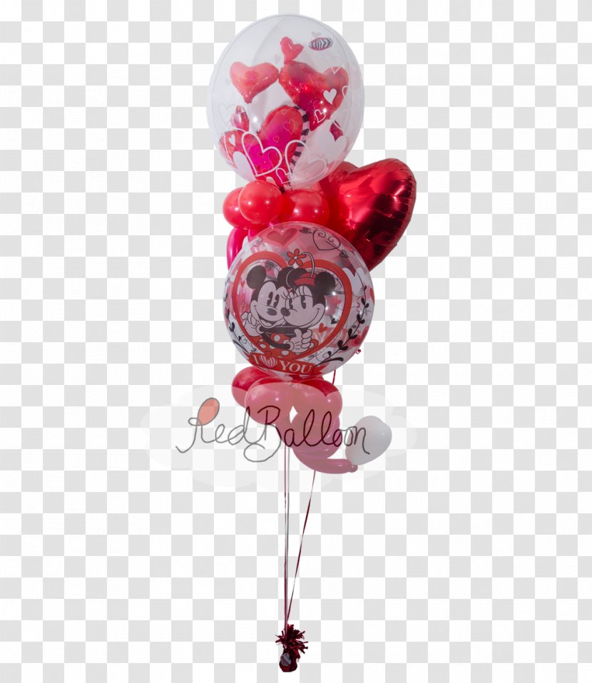 Balloons Cork By Red Balloon Valentine's Day Gift Party - Watercolor Transparent PNG