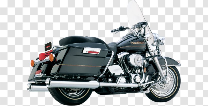 Exhaust System Harley-Davidson Touring Motorcycle Electra Glide - Muffler Transparent PNG