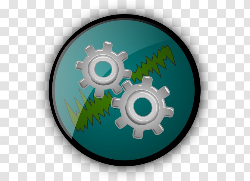 Gear Clip Art - Symbol - Jagged Transparent PNG