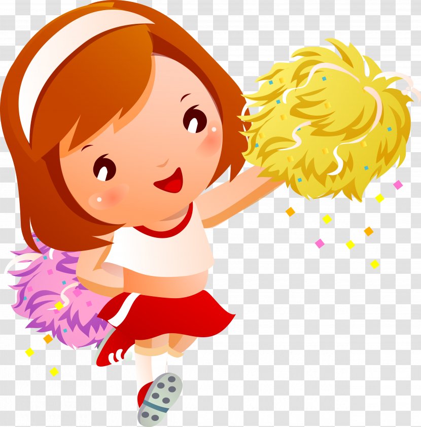 Cheerleading Royalty-free Pom-pom Clip Art - Silhouette - Cheerleader Transparent PNG