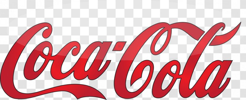 Coca-Cola Fizzy Drinks Logo - Text - Cola Transparent PNG