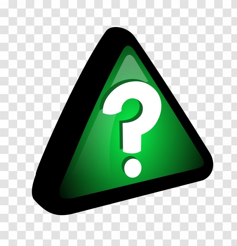 Symbol Clip Art - Triangle - Questions Clipart Transparent PNG